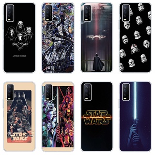 เคสโทรศัพท์มือถือ ซิลิโคน ใส กันกระแทก ลายการ์ตูน star wars น่ารัก สําหรับ Vivo y20 2021 y12s y20s y20 y21i y12 y12i y11