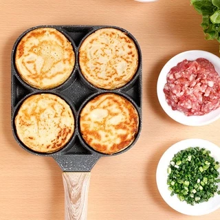 กระทะทอดไข่ 4หลุม 2หลุม กระทะทอดไข่ดาว กระทะหลุม