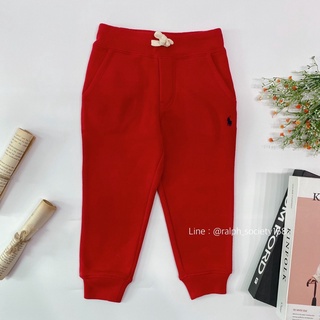 Ralph Lauren Fleece Jogger Pant Fleece Jogger Pant สีแดง (boy size)