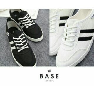 ลดเท่าทุนสองคู่สุดท้าย BASE SHOES แบบขายดี