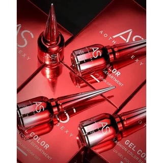 สีเจล สีทาเล็บเจล AS ขาว / ดำ 15ml ยาทาเล็บเจล AS เงา ติดทนนาน สีทาเล็บ เม็ดสีแน่น สต๊อค กทม. พร้อมส่งภายใน 1 วัน
