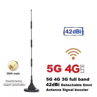 เสาอากาศ 5G 4G 3G Router 42dBi High Gain Signal Booter Receiving Sransmitter Omni 4G Sunker Antenna