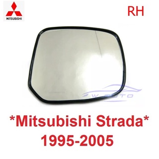 เนื้อกระจกมองข้าง ขวา มิตซูบิชิ สตราด้า สตราดา แกรนดิส จีวาก้อน 1995 - 2004 กระจกมองข้าง  MITSUBISHI STRADA L200 GRANDIS