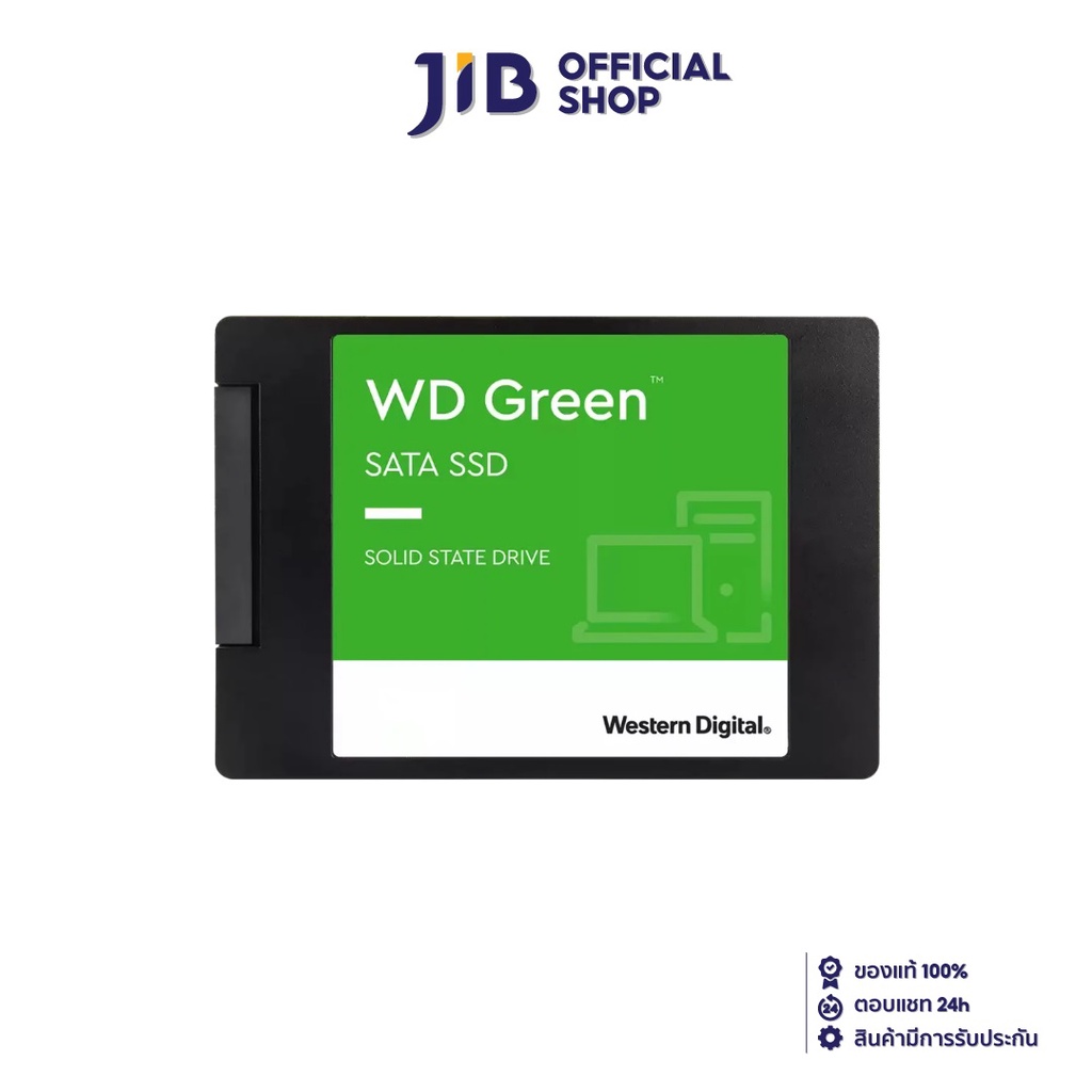 WD 1 TB SSD (เอสเอสดี) GREEN - 2.5 SATA (WDS100T3G0A) - jib ...