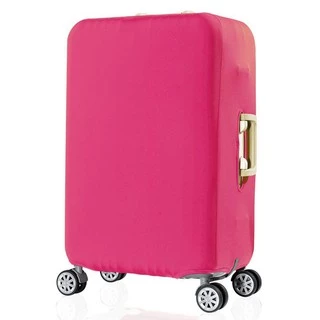 ส่งจากไทย!!ผ้าคลุมกระเป๋าเดินทาง ผ้ายืดหนาแบบซิป Luggage Cover 8 สี B047