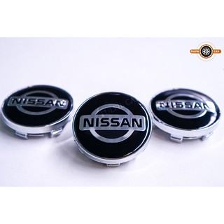 ฝาครอบดุมล้อ Nissan60MM นิสสัน 60MM สีดำ