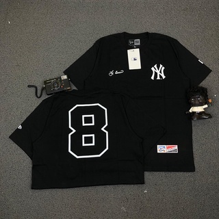 เสื้อยืด MLB X NEW YORK YANKEES ของแท้ พรีเมี่ยม สีดํา 8