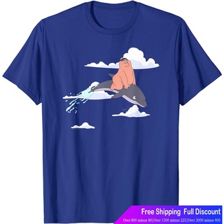 Family Guyเสื้อยืดแขนสั้น Family Guy Peter Rides A Dolphin Family Guy Short sleeve T-shirts