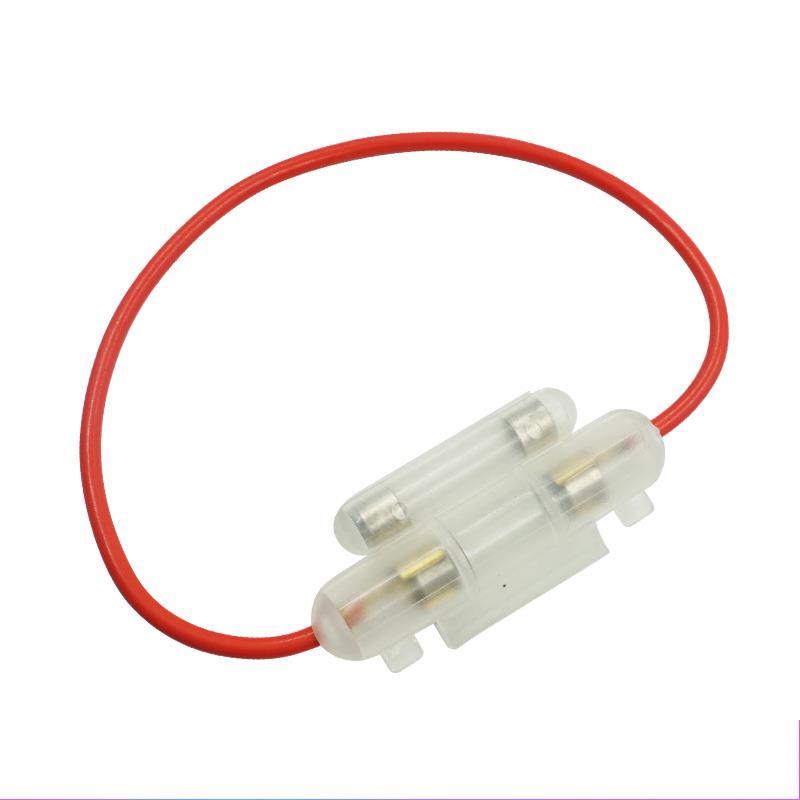 กล่องฟิวส์ 6x30 Double Solder สําหรับรถจักรยานยนต์สกูตเตอร์ Atv Go Kart มอเตอร์ไซด์ E - Bike