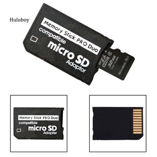 Hlby♠อะแดปเตอร์การ์ด TF เป็น Micro SD MS อุปกรณ์เสริมเกม 8 16 32G สําหรับ Sony PSP