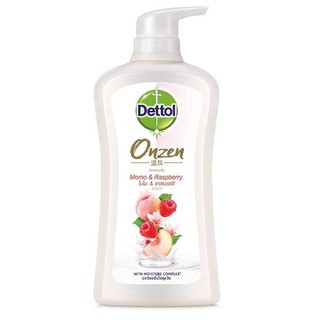 DETTOL เดทตอล สูตรอโรมาติก Onzen momo ครีมอาบน้ำ ขนาด 500 มล.