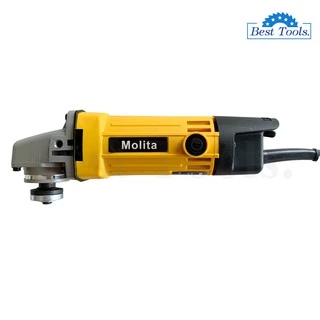 MOLITA เครื่องเจียร์ เครื่องเจียร์ไฟฟ้า ลูกหมู 4 นิ้ว 1100W รุ่น MT954เหลือง ฟรีใบตัด