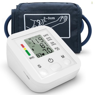 Flt เครื่องวัดความดันโลหิต แบบพกพา และสายรัดแขน ชนิด Sphygmomanometer จอแสดงผล LCD การวัดที่แม่นยํา