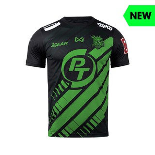 เสื้อประจวบเอฟซี 2020 ชุดเยือน สีดำ-เขียว ของแท้จากสโมสร