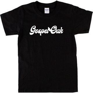 tshirtเสื้อยืดคอกลมฤดูร้อนเสื้อยืดแขนสั้น คอกลม พิมพ์ลาย Gospel Oak London Souvenir เป็นที่นิยมSto4XL