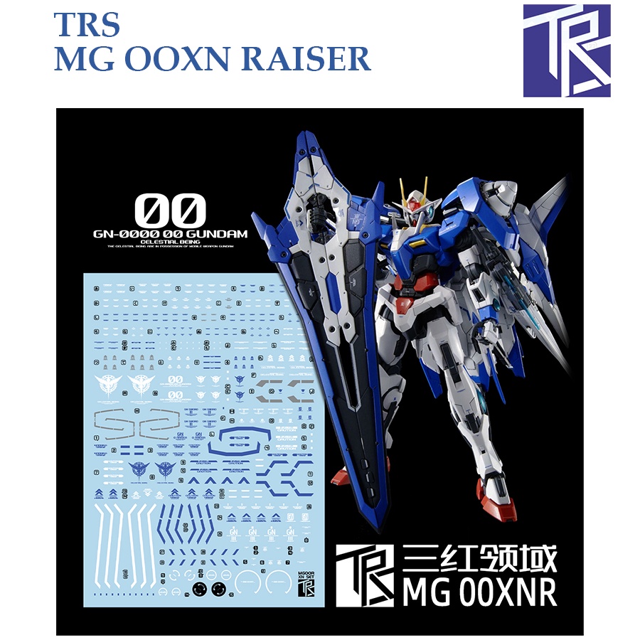 ดีคอลน้ำ [TRS] TM008XN OOXN RAISER MG 1/100 WATER DECAL TM 008 TM008 XN