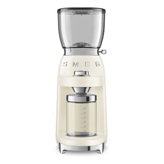 [0% 10 เดือน]  เครื่องบดกาแฟ Smeg รุ่น CGF01CREU สีครีม