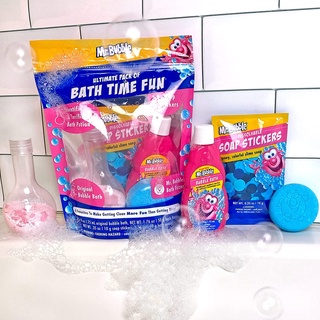 Mr. Bubble Kids Ultimate Pack of Bath Time Fun