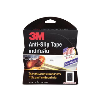 เทปกันลื่น 1 นิ้วx18 ม. สีดำ 3M Anti-slip tape 1 inch x18 m. Black 3M