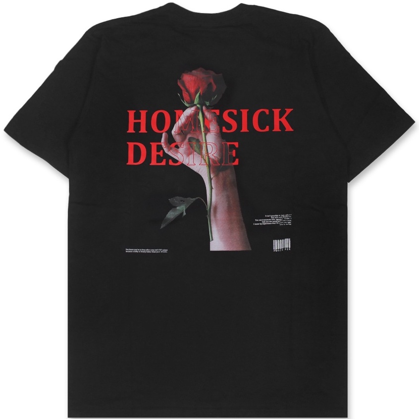 Homesick เสื้อยืด Basic Original Homesick Roses เสื้อผ้าผู้ชายและผู้หญิง