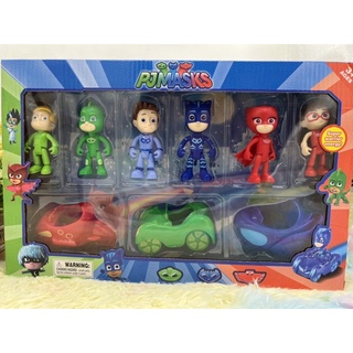 🌈ของเล่นเด็ก PJ MASKS พีเจ แมส โมเดล พีเจ แมส หุ่นพีเจ แมส PJMASKS no.1135