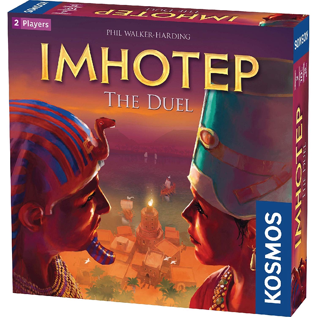 เกมกระดาน Imhotep The Duel (รับเงินคืน $3.5 สําหรับแม่ค้า Store Pickup)