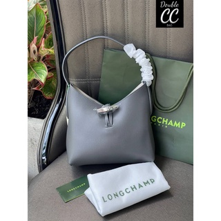 (แท้ 💯%‼ Factory) 💕Long champ ROSEAU Sac porté épaule XS