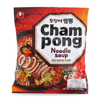 มาม่าเกาหลี  CHAMPONG NOODLE จัมปงราเมียน รสซีฟู้ด 124g