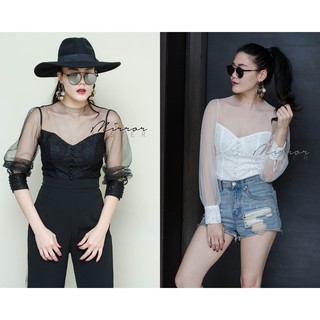 เสื้อลูกไม้ตัวงามแบบฉบับงานแบรนด์