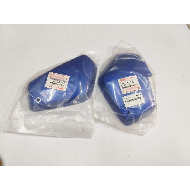 ฝากระเป๋าแท้100% suzuki Rc100 สีน้ำเงินราคาคู่ 490-สีน้ำเงิน 394