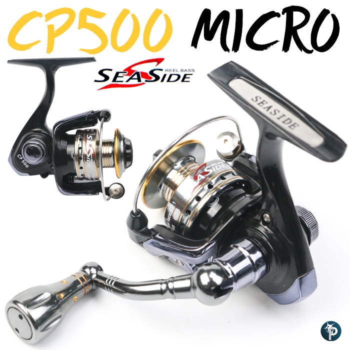 รอกสปิน Seaside CP500 Micro สำหรับตกกุ้ง หรือ ตกปลาเกล็ด