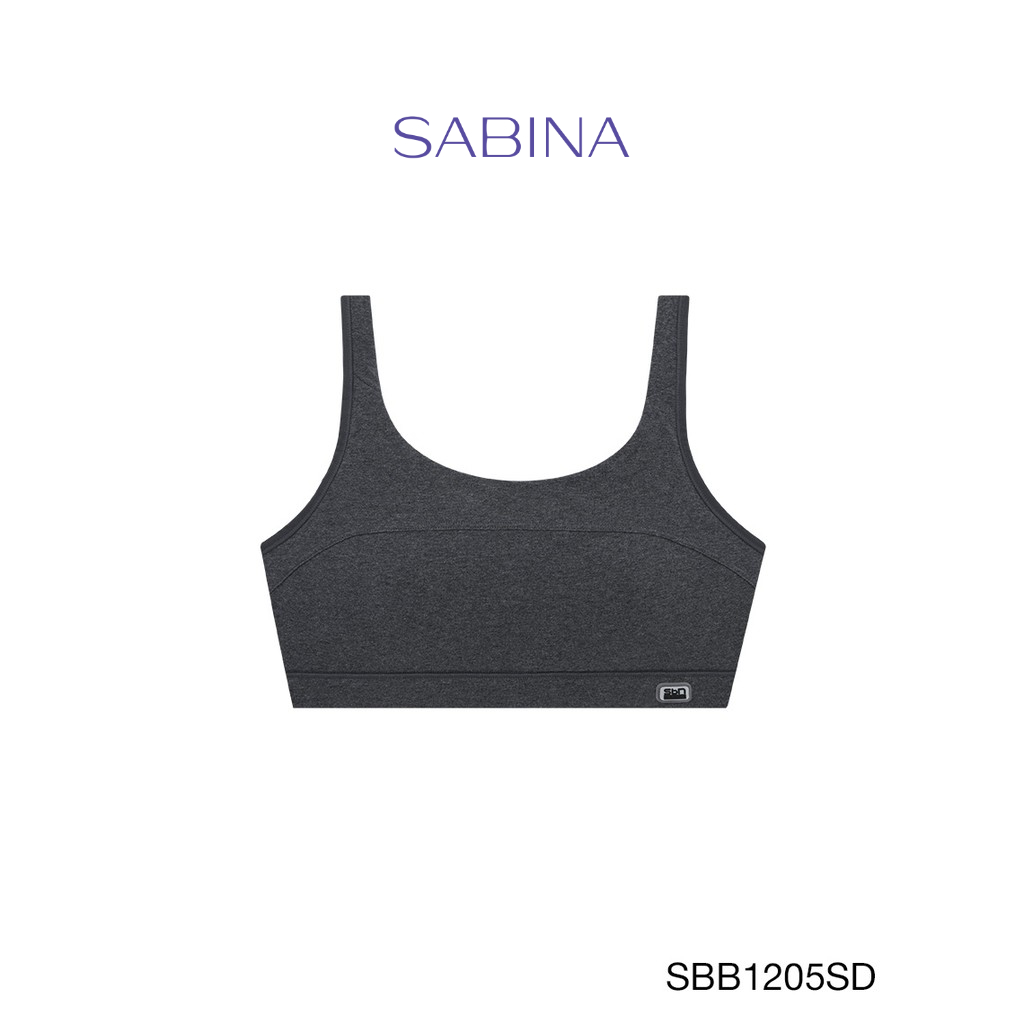 Sabina เสื้อชั้นใน Sport Bra รหัส SBB1205SD สีเทาเข้ม