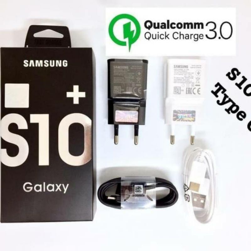 SAMSUNG TYPE C S10 PLUS S10+ CHARGER - SAMSUNG TYPE C A50 A21S CHARGER -