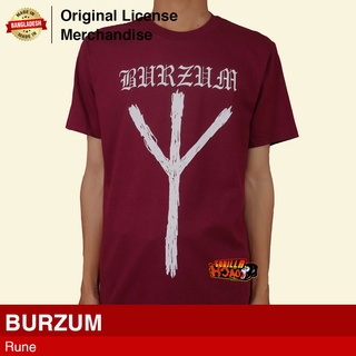 เสื้อยืดโอเวอร์ไซส์GILDAN เสื้อยืด ผ้าฝ้าย แบบนิ่ม พิมพ์ลาย BURZUM Rune สไตล์ดั้งเดิม สําหรับผู้ชาย และผู้หญิงS-4XL