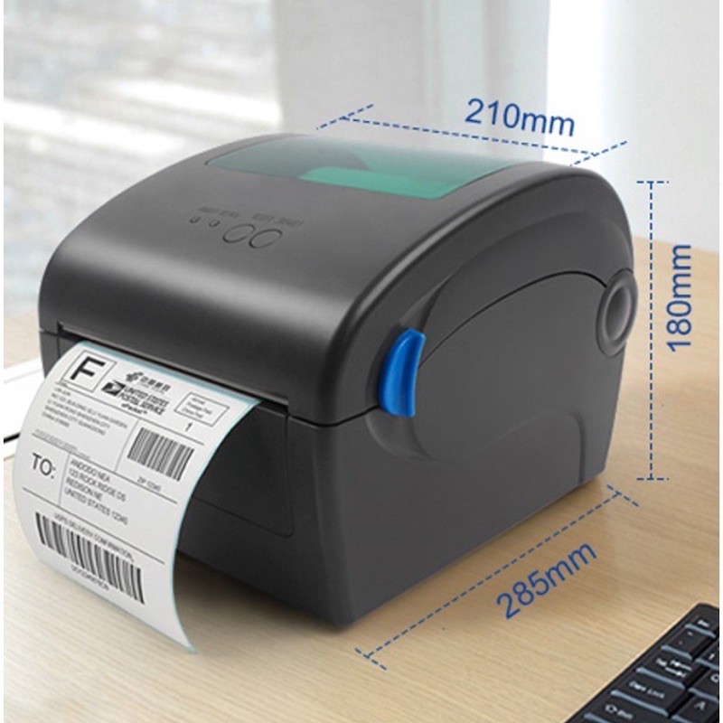 Gprinter เครื่องปริ้นฉลากสินค้า รุ่น GP1324D ใบปะหน้า ที่อยู่ลูกค้า thermal printer พิมพ์แผ่นป้าย ป้
