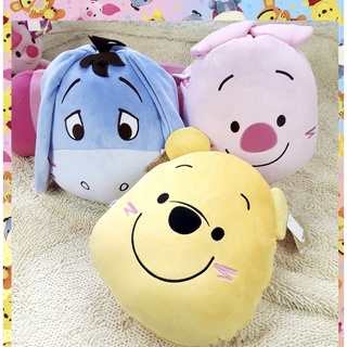 หมอนผ้าห่มหมีพูห์ พร้อมส่ง หมีพูห์และเพื่อน