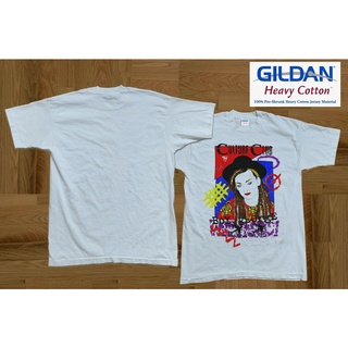 ผ้าฝ้าย OITY4123TR - Culture Club Vintage 1984 George REPRINT !!! เสื้อยืด FW32W16E17020 สําหรับผู้ชาย