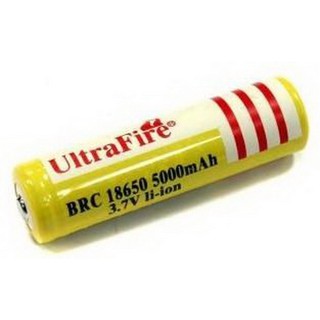 ถ่านชาร์จ Ultrafire Li-ion 18650  3.7V 5,000mAh หัวนูน