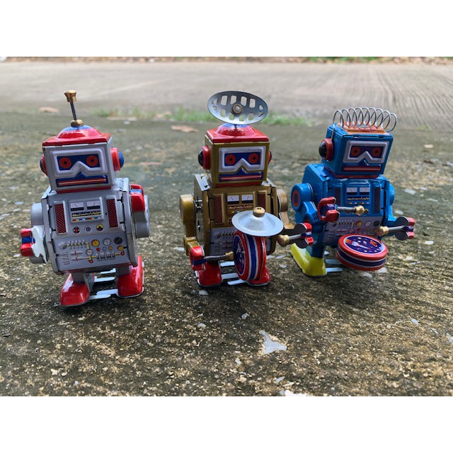 Classic Toy ของเล่นโบราณ ของเล่นสังกะสี ไขลาน MS-406