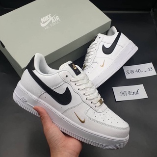 Nike Air Force 1 Low (size40-45)whit back gold