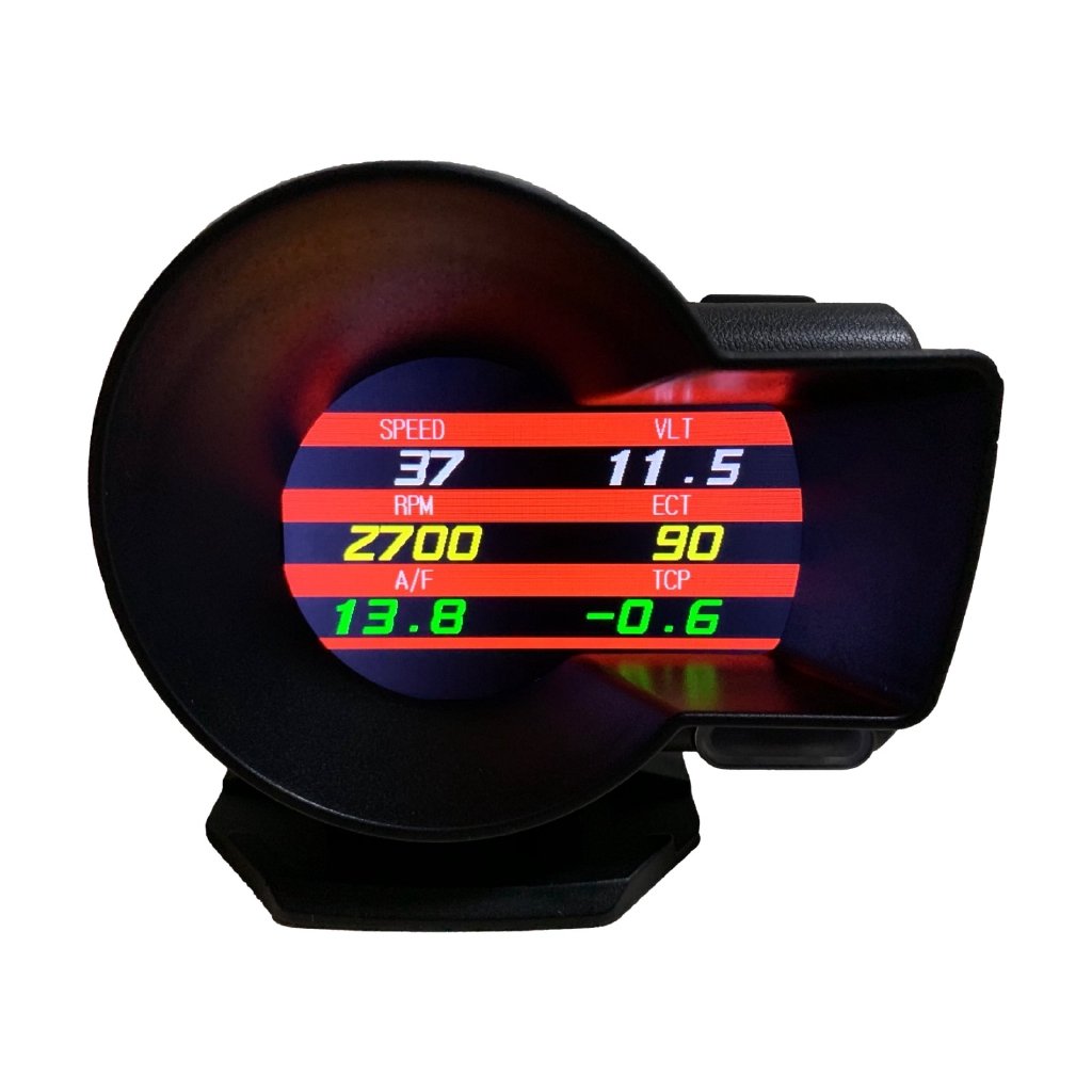 เครื่องวัดน้ำมันเชื้อเพลิงรถยนต์Obdii Obd 2 เกจเทอร์โบ Boost Greddy ...