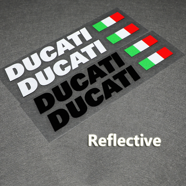 รถจักรยานยนต์ Waterfool สติ๊กเกอร์สะท้อนแสง DUCATI สติ๊กเกอร์
