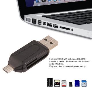 [Ready Stock] เครื่องอ่านการ์ด Abs Micro Usb Otg Tf T-Flash สําหรับโทรศัพท์มือถือ Pc