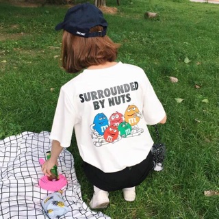 m&amp;m charactor screen t-shirt