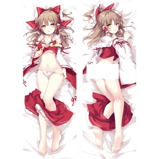 ปลอกหมอน ลายการ์ตูนอนิเมะ JK Touhou Hakurei Reimu Dakimakura สําหรับครอบครัว