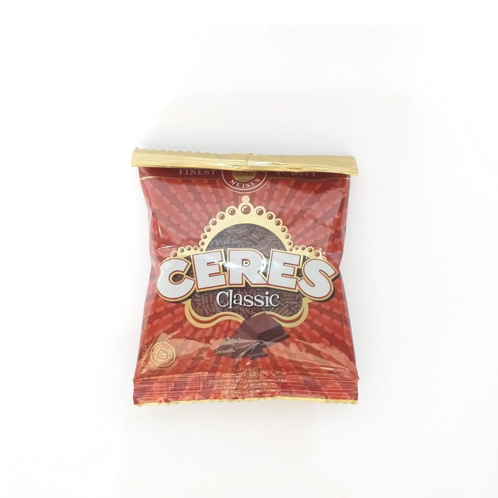 Indonesia Ceres Hagelslag Rice Chocolate Sprinkle Classic , 80 gram