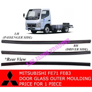 J126s06 MITSUBISHI FUSO CANTER FE71 FE83 ราคาแม่พิมพ์กระจกประตูด้านนอก สําหรับ 1 ชิ้น