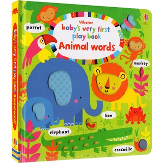 Usborne babys very first : Play book Animal Word