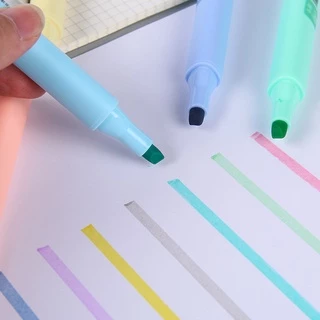 ​Chosch ปากกาไฮไลท์ ปากกาเน้นข้อความ มีหลายโทนสีให้เลือก สีพาสเทล สีสะท้อนแสง ไฮไลท์สีสันสดใส น่ารัก