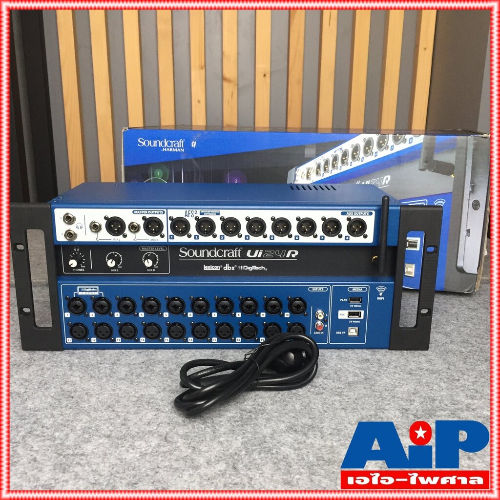 SOUNDCRAFT UI-24R Digital Mixer มิกเซอร์ มิกดิจิตอล เครื่องปรับแต่งเสียง MIX ตัวปรับแต่งเสียง เครื่อ